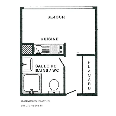 Apartment Combes - Style Au Pied Des Piste Mae-4044